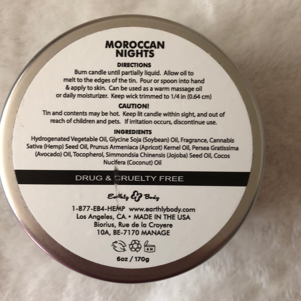 Earthly Body 3 in 1 Candle Moroccan Delight - Picture 2 of 3